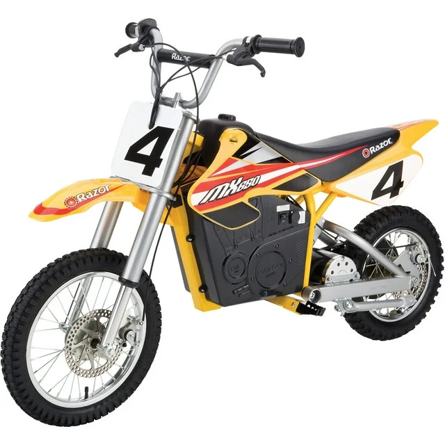 Razor MX650 Dirt Rocket 36V Electric Ride-on Dirt Bike Adult/Teen, Height 34" Product Weight 100 ... | Walmart (US)