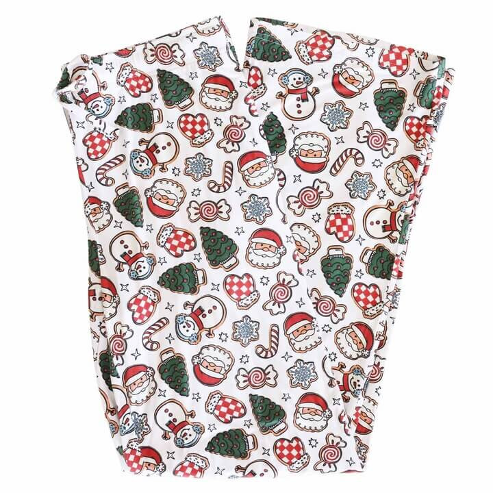 Santa's Cookies Unisex Adult Pajama Pants | Caden Lane