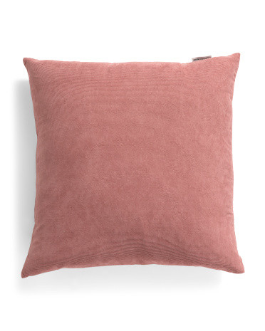 22x22 Corduroy Feather Filled Pillow | TJ Maxx