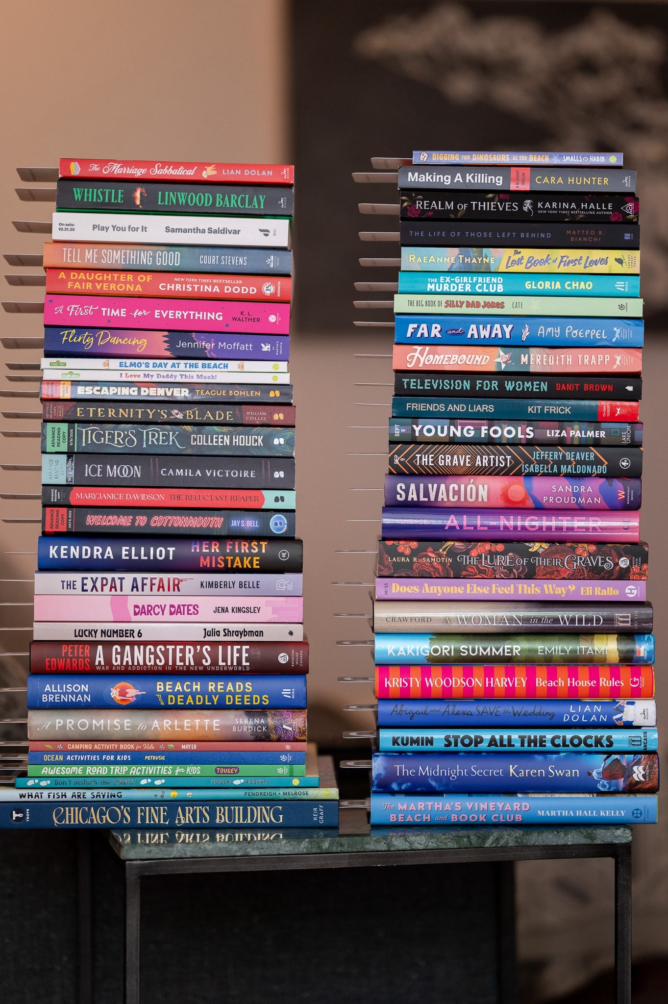 (Right stack) A week’s worth of book mail in mid-June is a reader’s dream come true—packed with new book releases just in time for the height of summer. This exciting book haul brings fresh energy to your TBR pile, with stories perfect for lazy afternoons, poolside lounging, or late-night reading sessions. Each book holds the potential to become a favorite and earn a spot among the best books of 2025. Whether you're curating your own book recommendations or simply indulging in a personal reading retreat, this delivery is pure mid-year magic.

#LTKTravel #LTKGiftGuide #LTKHome