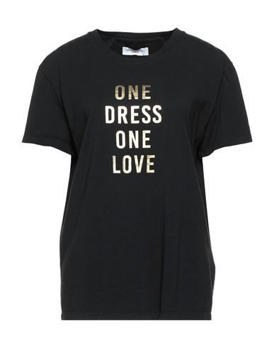 Onedress Onelove Woman T-shirt Black Size S Cotton | YOOX (US)