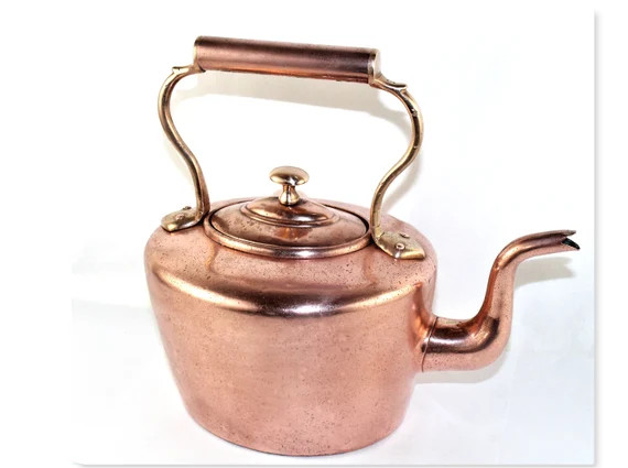 Antique 1800s Tea Kettle Hand Forged Copper Kettle | Etsy | Etsy (US)