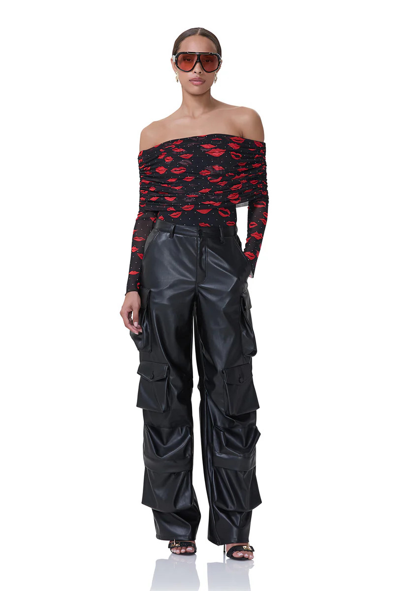 Parker Baggy Cargo Pant - Noir | ShopAFRM