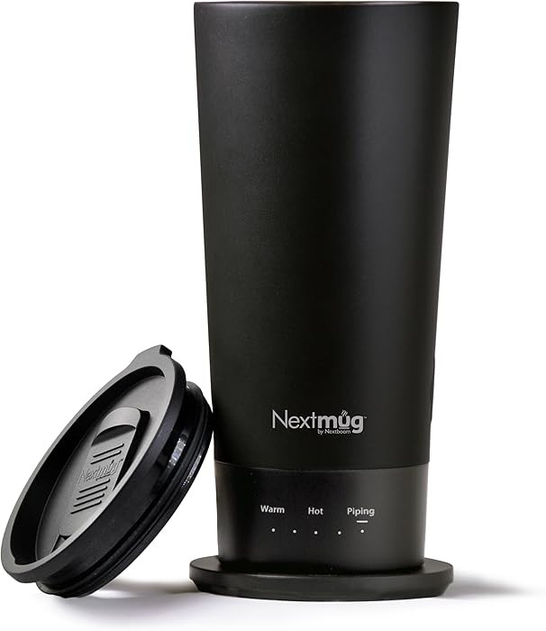 Nextmug Go - Temperature-Controlled, Self-Heating Travel Mug (Black - 16 oz.) | Amazon (US)
