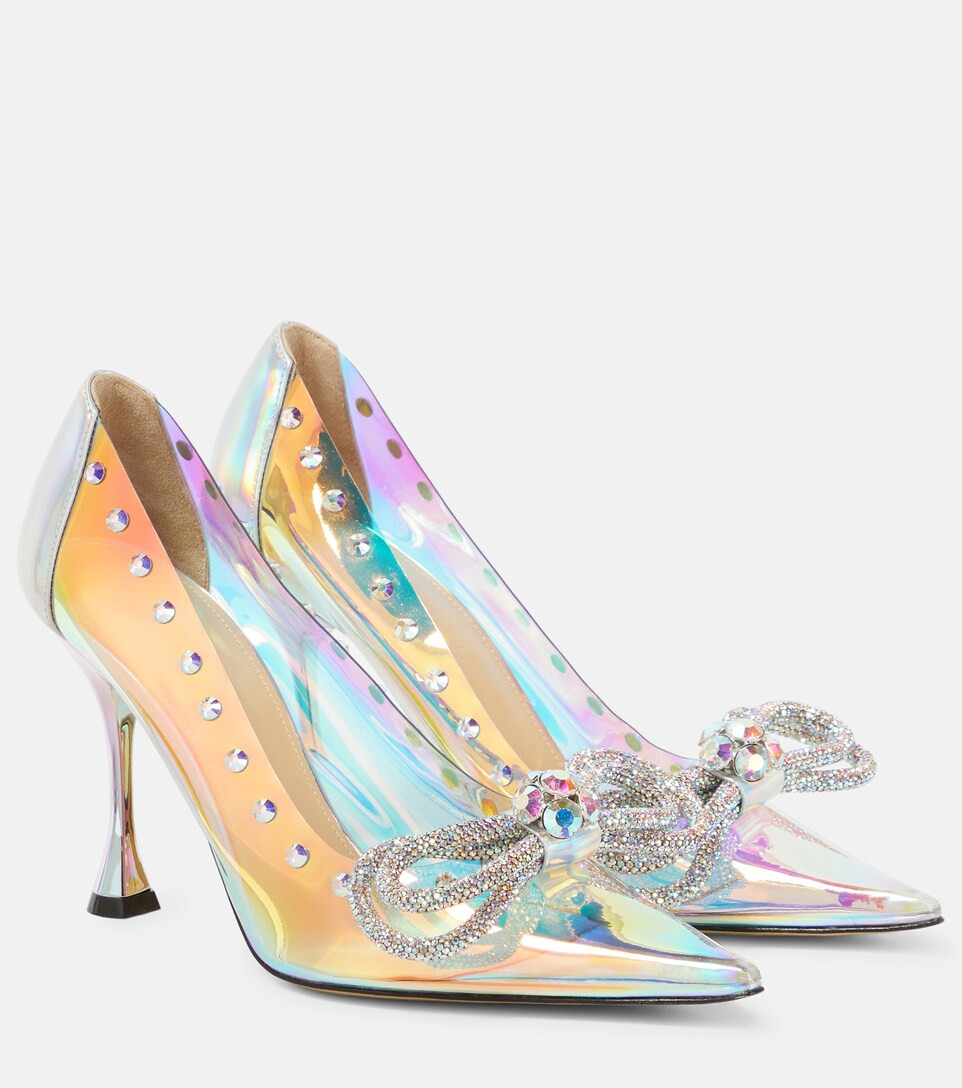 Double Bow embellished PVC pumps | Mytheresa (US/CA)