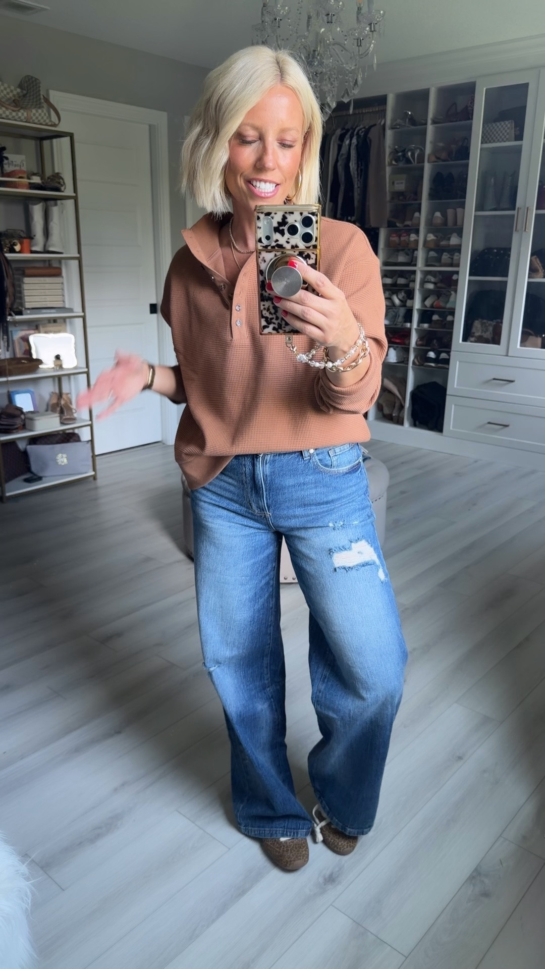 Top medium (could have done small)
Jeans size 5
Shoes TTS

#LTKmomlife #LTKootd #LTKSeasonal