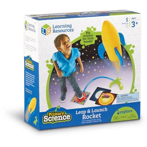Primary Science Leap and Launch Rocket with x pieces- Educational Learning Gift, STEM Preschool T... | Walmart (US)
