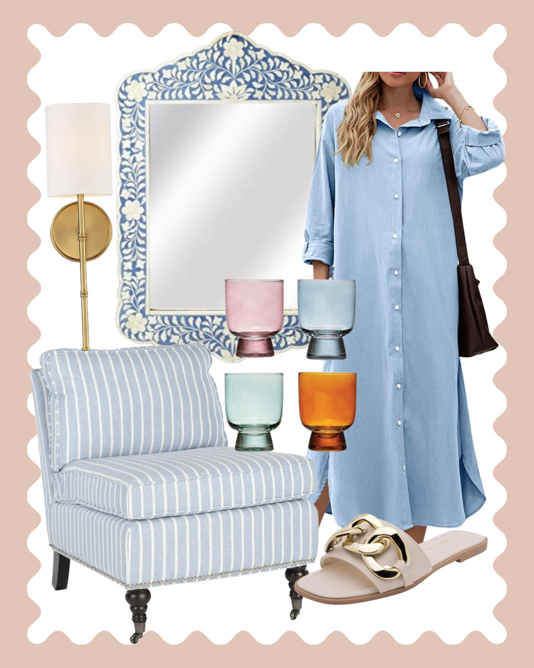 Bordallo Pinheiro Geranium Dinner Plate - Set of 4 | Amazon (US)