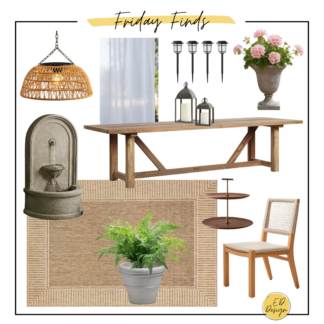 Friday Finds - outdoor decor edition 

 #LTKHome