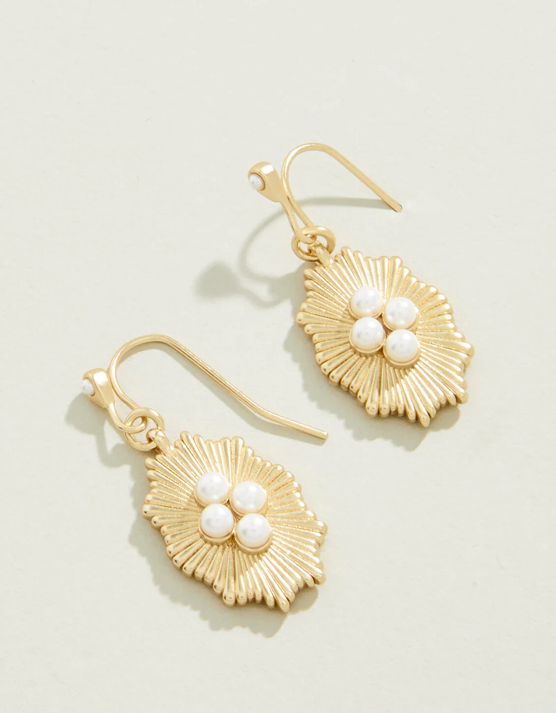 Shine Medallion Earrings | Spartina 449
