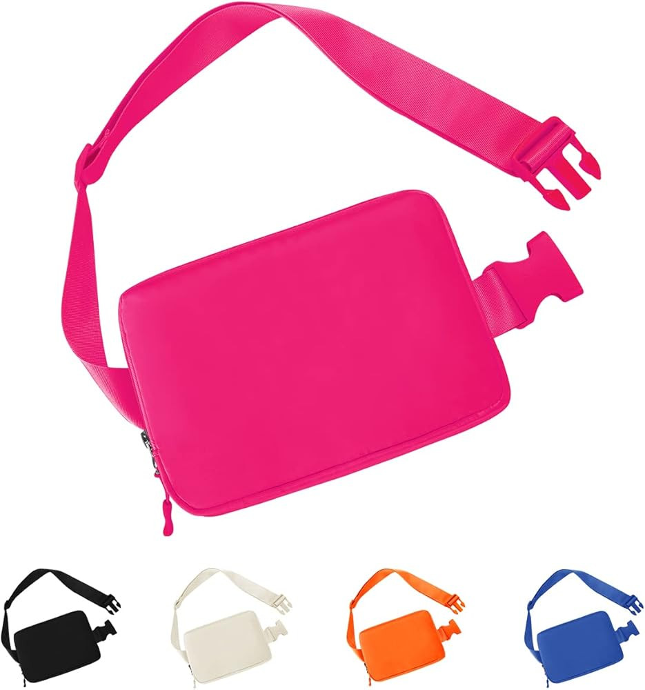 TDIFFUN Fanny Packs for Women Men, Fashion Waist Pack Small Belt Bag with Adjustable Strap for Ru... | Amazon (US)