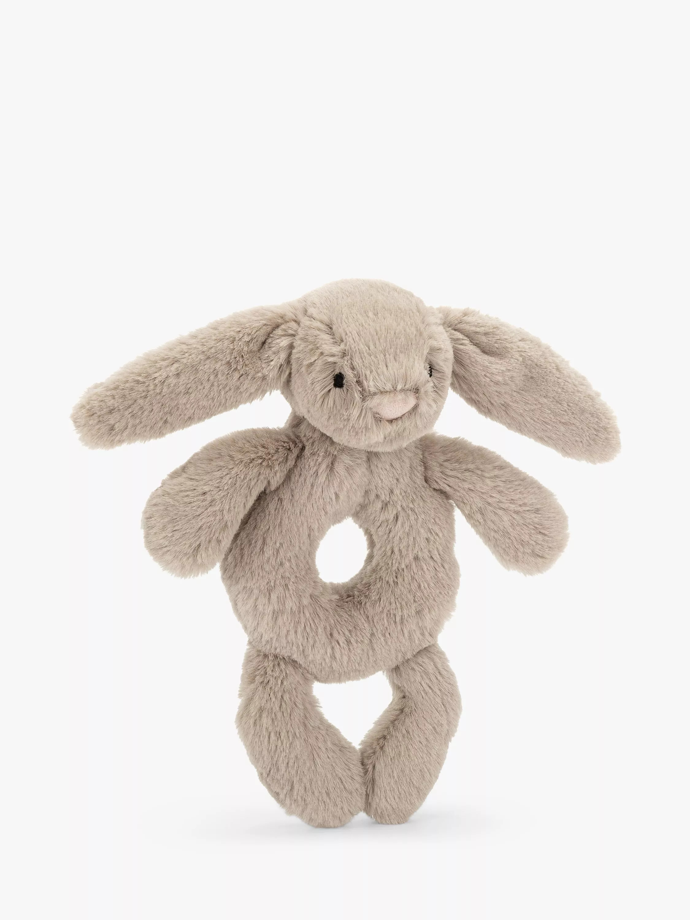 Jellycat Bashful Bunny Ring Rattle Soft Toy | John Lewis (UK)