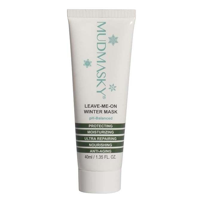 MUDMASKY Leave-Me-On Winter Mask | Seasonal Winter Skincare | Keeps Skin Hydrating and Glowing in... | Amazon (US)