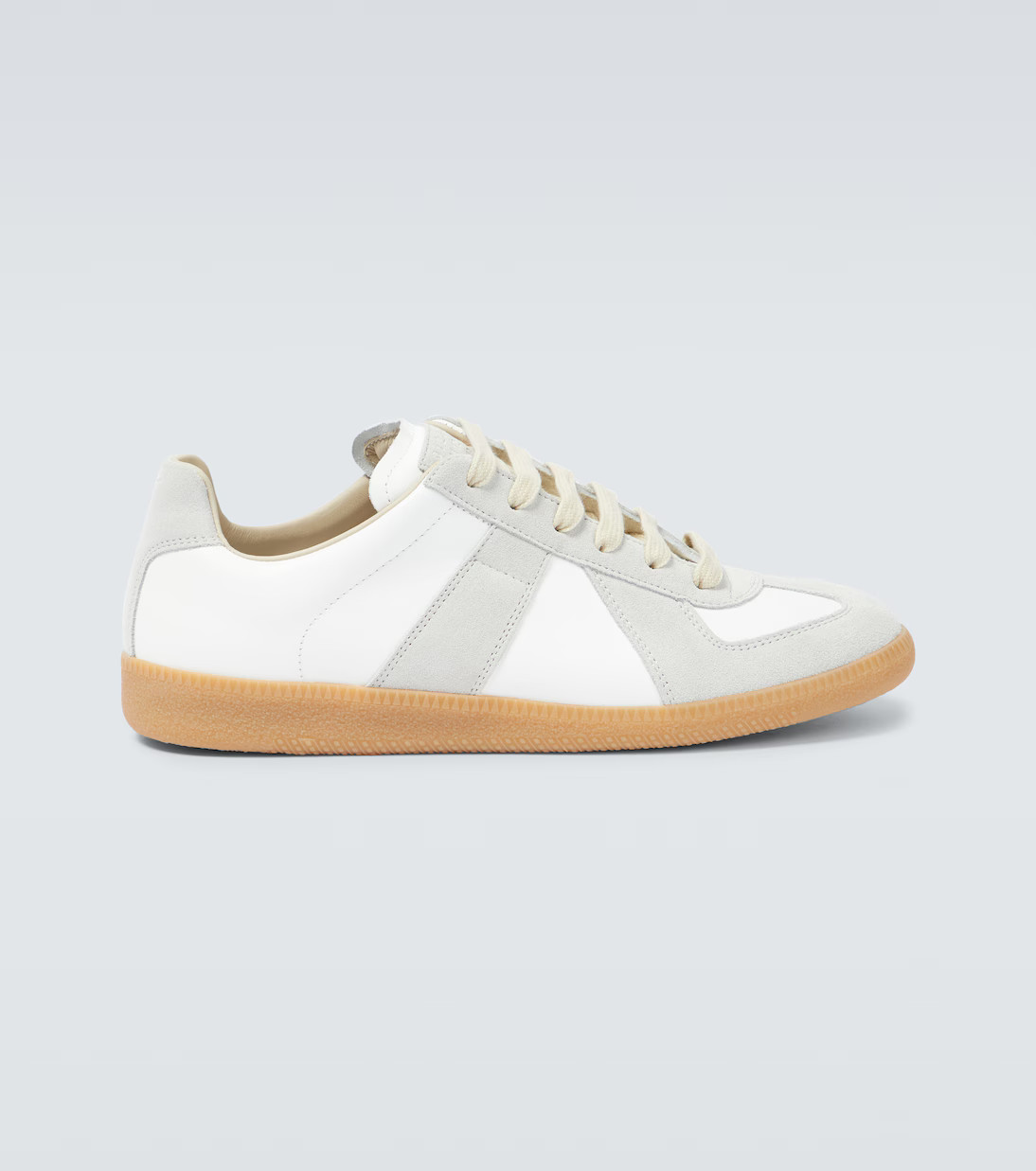 Replica leather and suede sneakers | Mytheresa (UK)