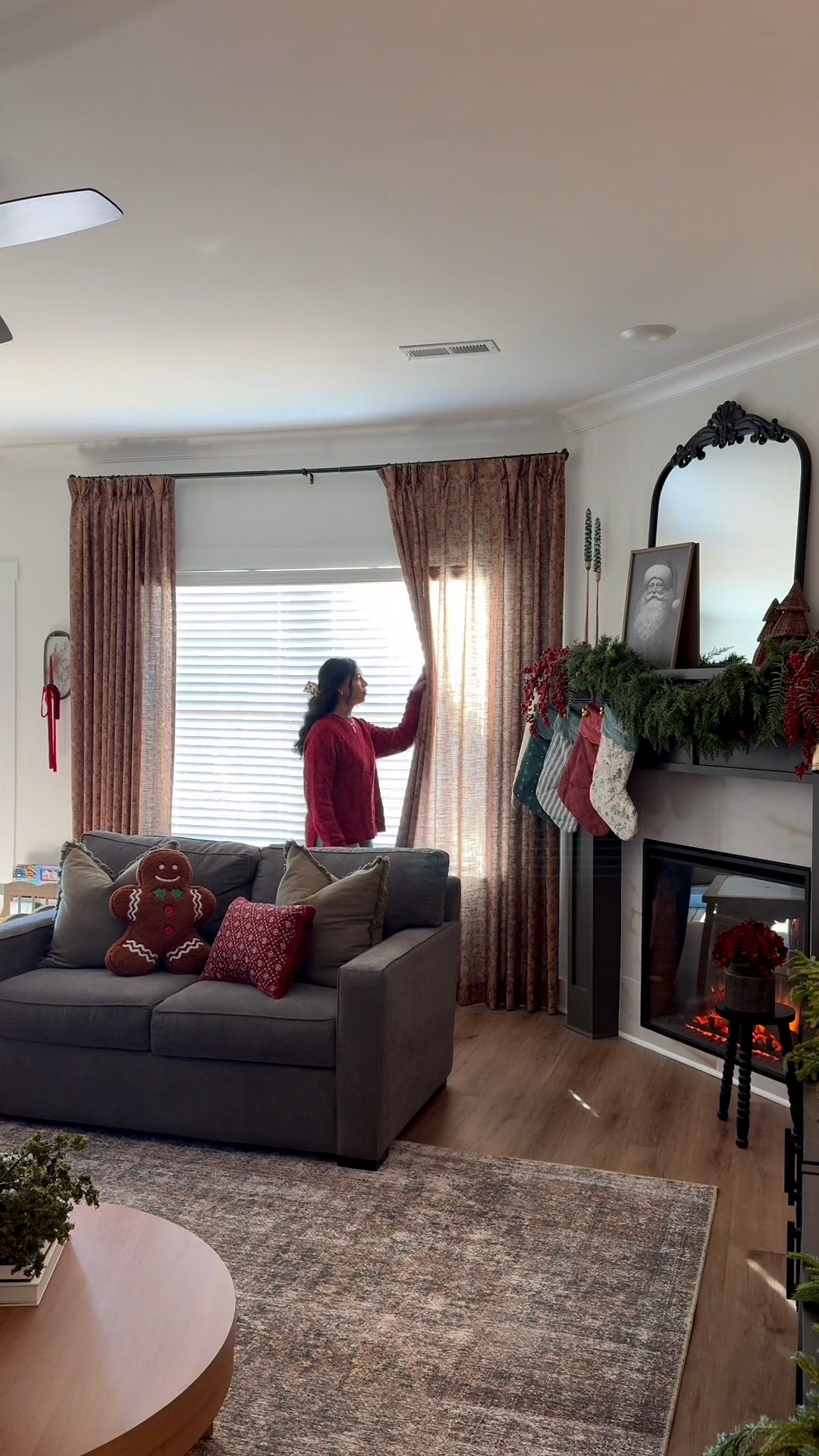 The floral curtains of my dreams @TWOPAGES. These copper floral curtains in the sara Le collection completely transformed our livingroom  

#LTKHome