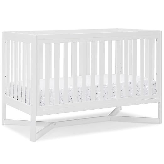 Delta Children Tribeca 4-in-1 Baby Convertible Crib, Bianca White | Amazon (US)