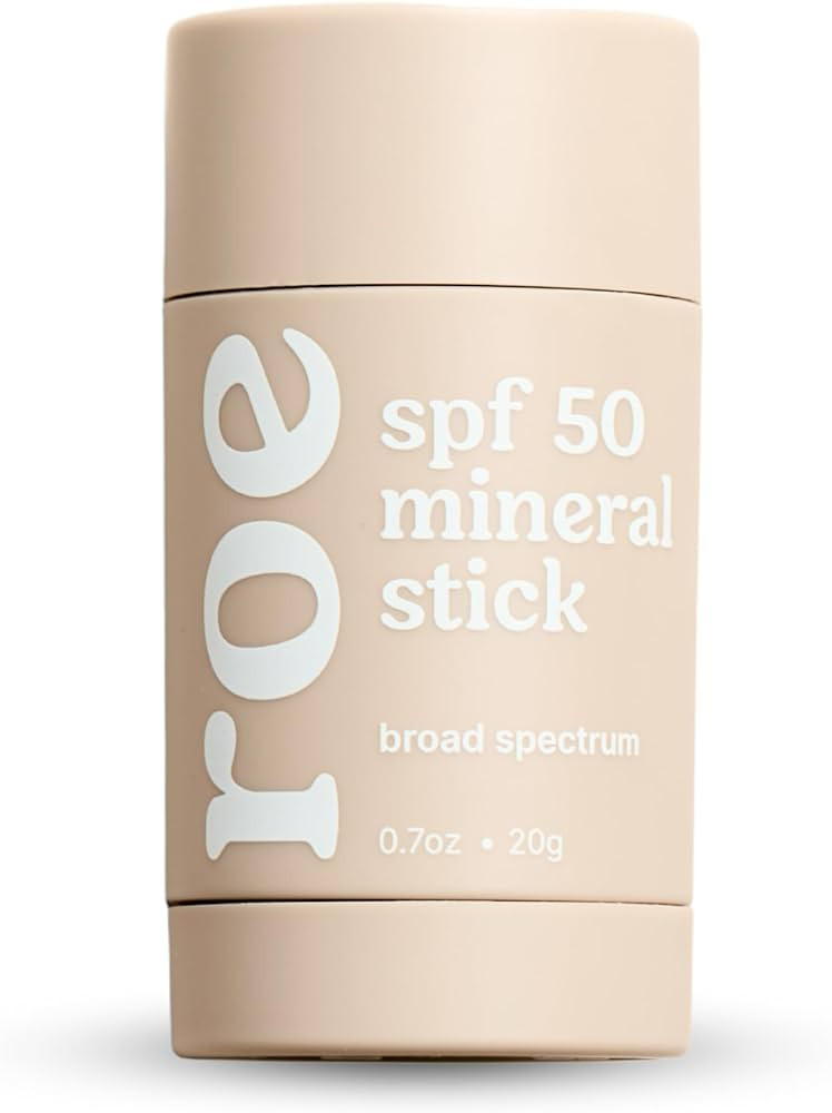 Roe Wellness- Kids Sunscreen Stick Face Stick Sunscreen (SPF 50 Roll-on Stick) | Amazon (US)