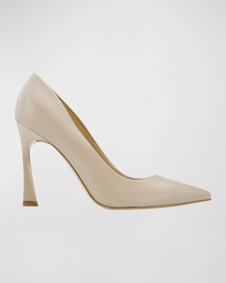 Marc Fisher LTD Sassie Patent Leather Pointed-Toe Pumps | Neiman Marcus