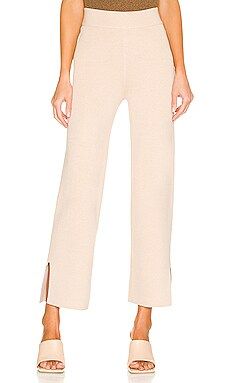 L'Academie Kaden Knit Pants in Nude from Revolve.com | Revolve Clothing (Global)