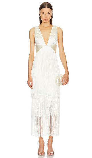 x REVOLVE Skylar Maxi Dress in Ivory | Revolve Clothing (Global)