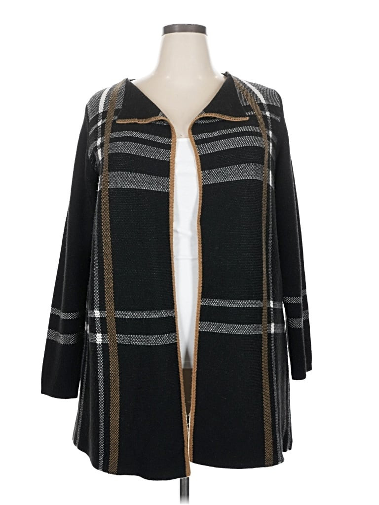 Charter Club Black Cardigan Size 2X - 73% off | ThredUp (US)