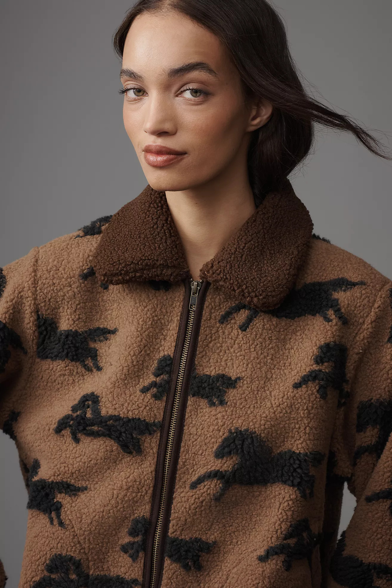 THE GREAT. Pasture Fleece Jacket | Anthropologie (US)