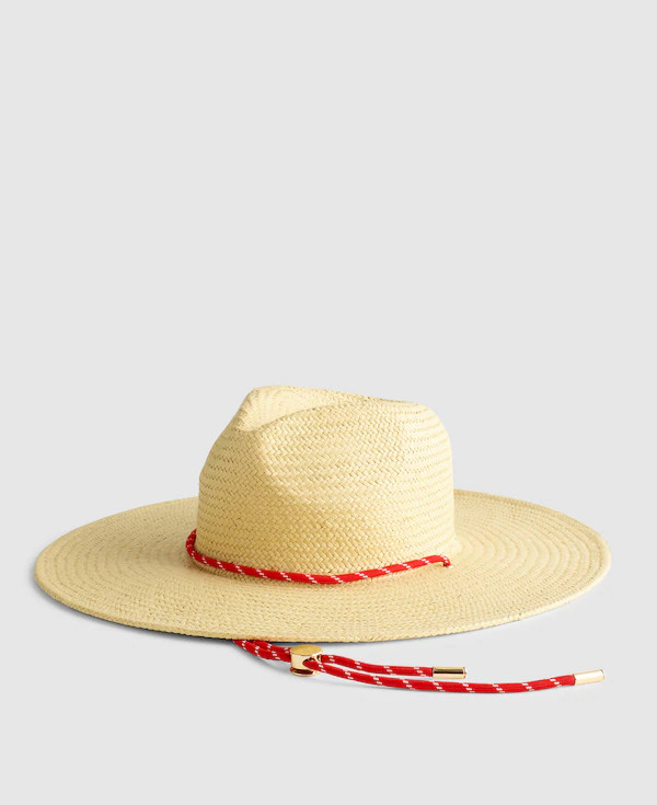 Paracord-Strap Handwoven Straw Hat | Madewell