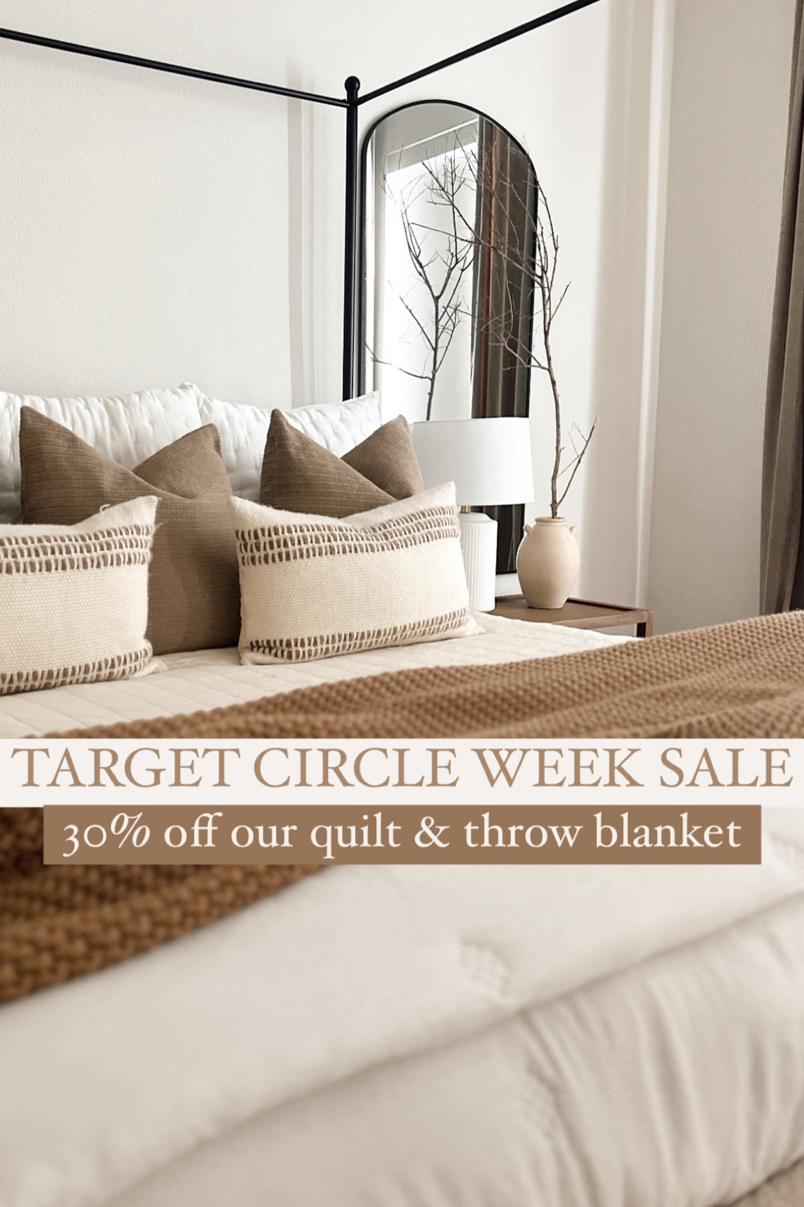 Target Circle Week is here and our throw blanket and quilt are on sale! 

Target home. Casaluna. Bedding. Neutral bedding. Primary bedroom.

#LTKSummerSales #LTKSaleAlert #LTKSeasonal