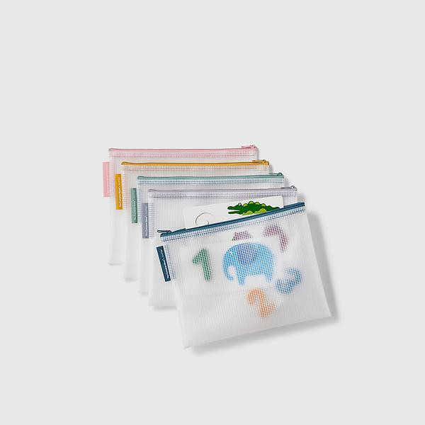 Marie Kondo Kawaii Pouches Pack of 5 | The Container Store
