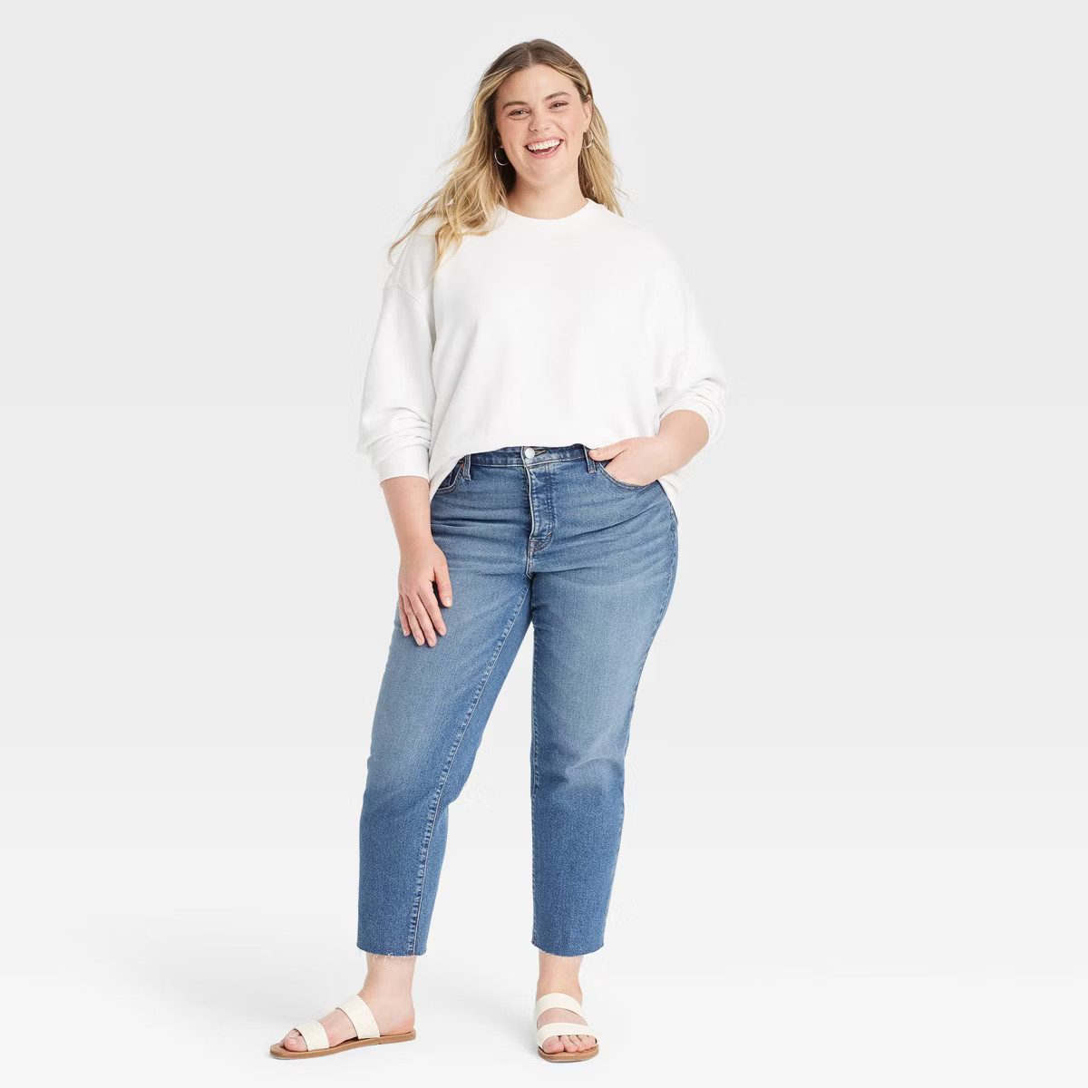 Women's Mid-Rise 80's Slim Fit Jeans - Universal Thread™ | Target