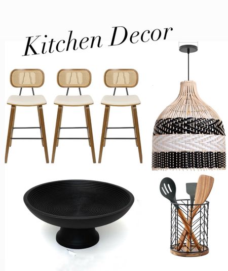 Modern kitchen decor, kitchen island barstools, pendant light 

#LTKHome #LTKStyleTip #LTKSeasonal