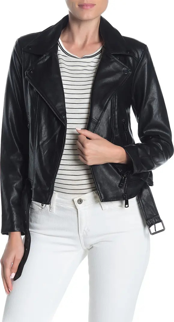 Faux Leather Moto Jacket | Nordstrom Rack
