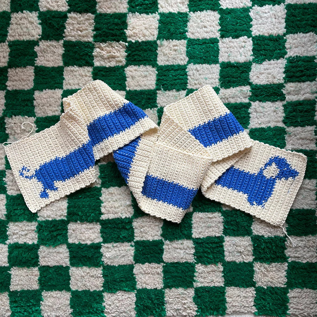 Sausage Dog Scarf Crochet Pattern | Beginner Friendly Tapestry Project - Etsy Canada | Etsy (US)