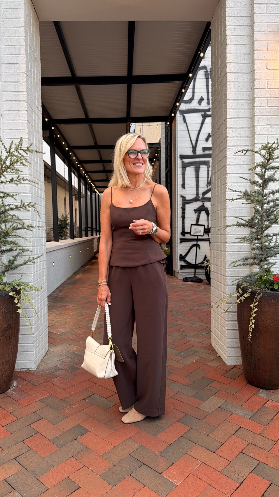 Dinner outfit in Nashville

Wearing small 
@Aritzia

#LTKootd #LTKOver40 #LTKdayinmylife