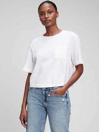 &#x27;90s Reissue Cropped T-Shirt | Gap (US)
