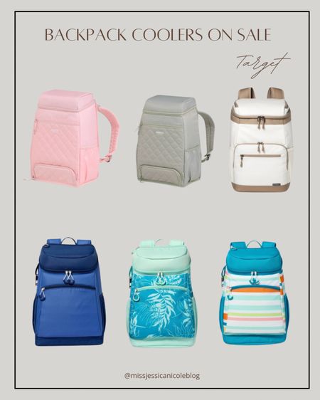 These backpack coolers are on sale and perfect for the summer! The top row is 10% off and bottom is 25% off! 

#LTKFindsUnder50 #LTKSummerSales #LTKSeasonal