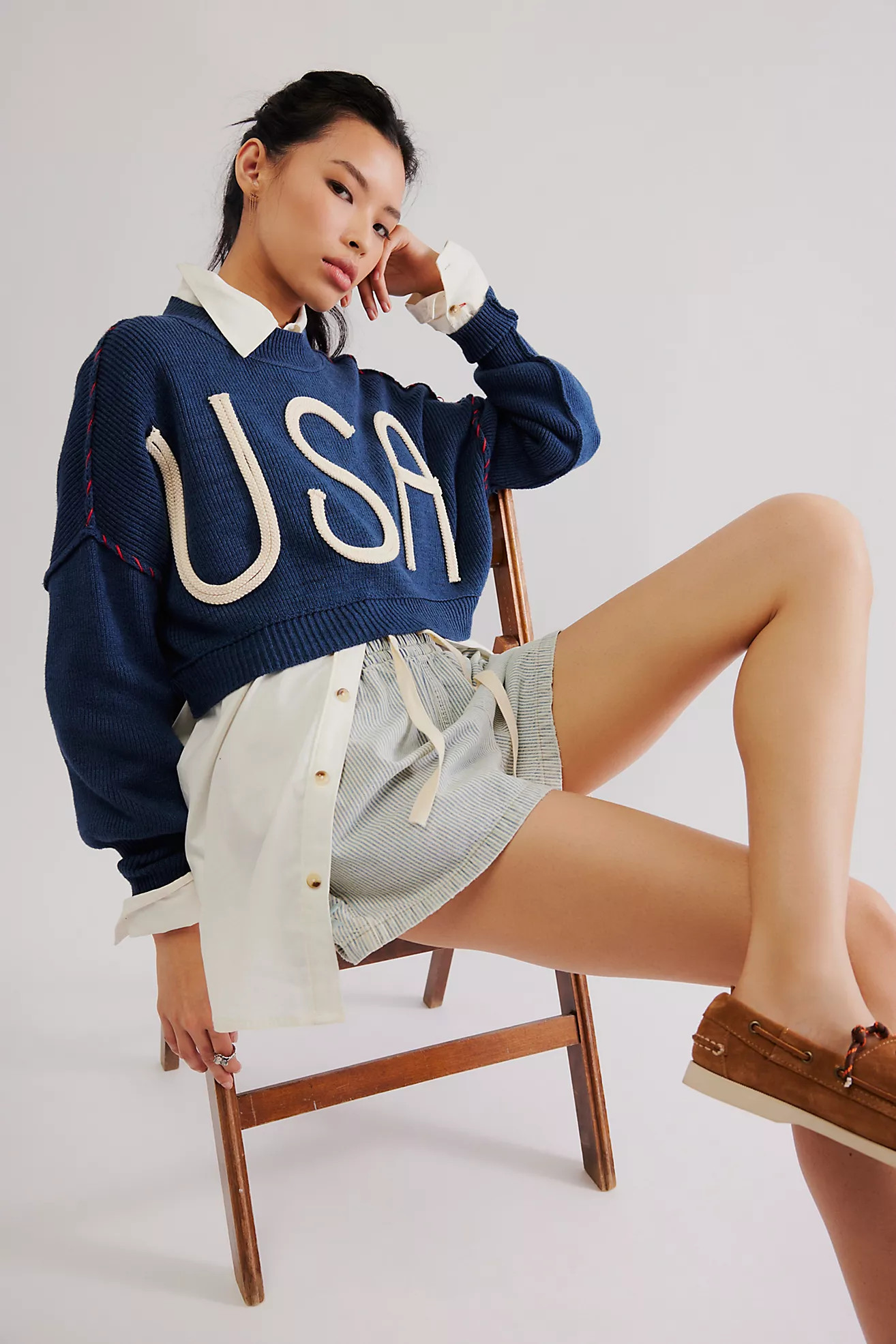 Tricia Fix USA Sweater | Free People (Global - UK&FR Excluded)