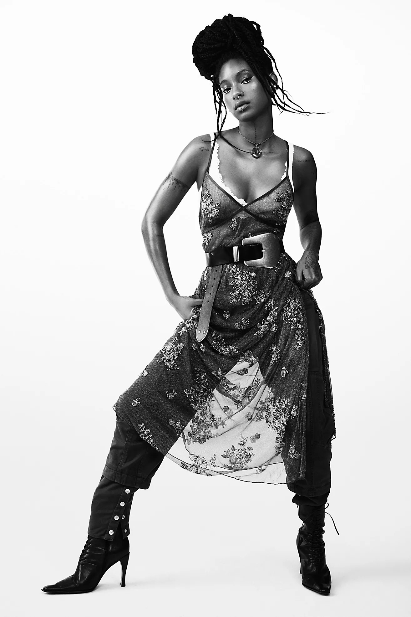 Talk to Me Embellished Midi Slip Dress | Free People (Global - UK&FR Excluded)