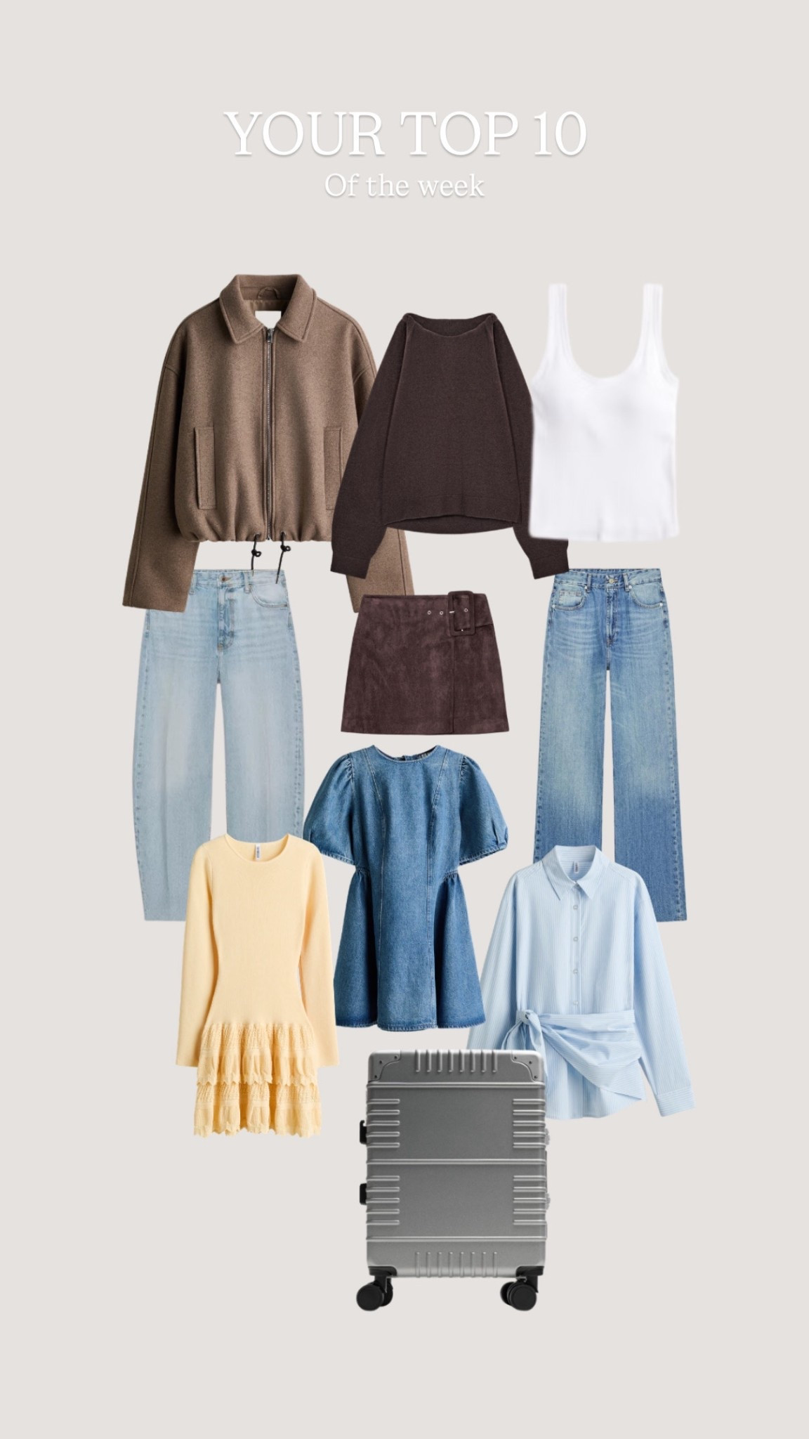 Your top 10 this week 🥰🫶🏽

#LTKeurope #LTKstyletip #LTKspring