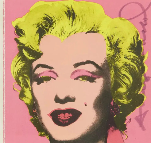 After Andy Warhol 'Marilyn' (Invitation) Color Offset Lithograph 19811981