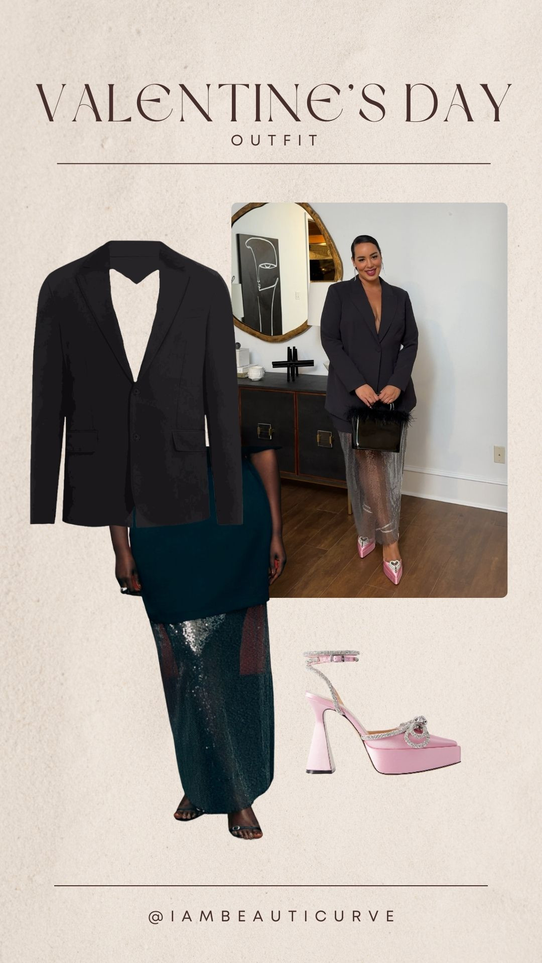 Chic date night look for Valentine’s Day! 🖤
 

#LTKStyleTip #LTKSeasonal #LTKPlusSize