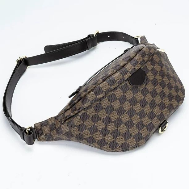 Sexy Dance Sling Bag for Women Men Checkered Waist Pack PU Leather Belt Bag Travel Bum Bag Sport ... | Walmart (US)