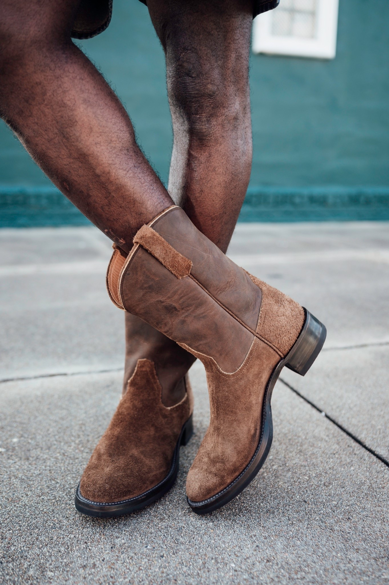 Western suede & leather boots 

#LTKShoeCrush 

#LTKMens