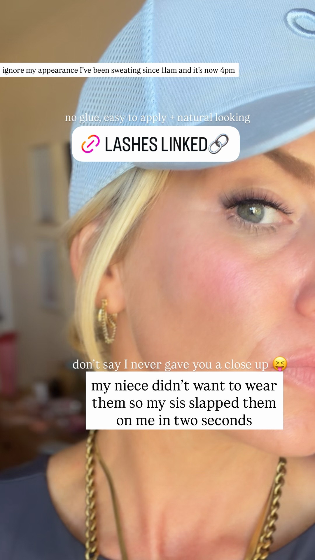 Lashes linked 
No glue, self adhesive and easy to apply 
Different options

#LTKBeauty #LTKOver40