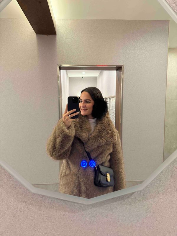 Just picked up this cozy faux fur coat and love that it elevates a simple winter outfit! I've been wearing this with sweaters and jeans for everyday, but it's so cute for the holidays!  

 #LTKHoliday #LTKSeasonal