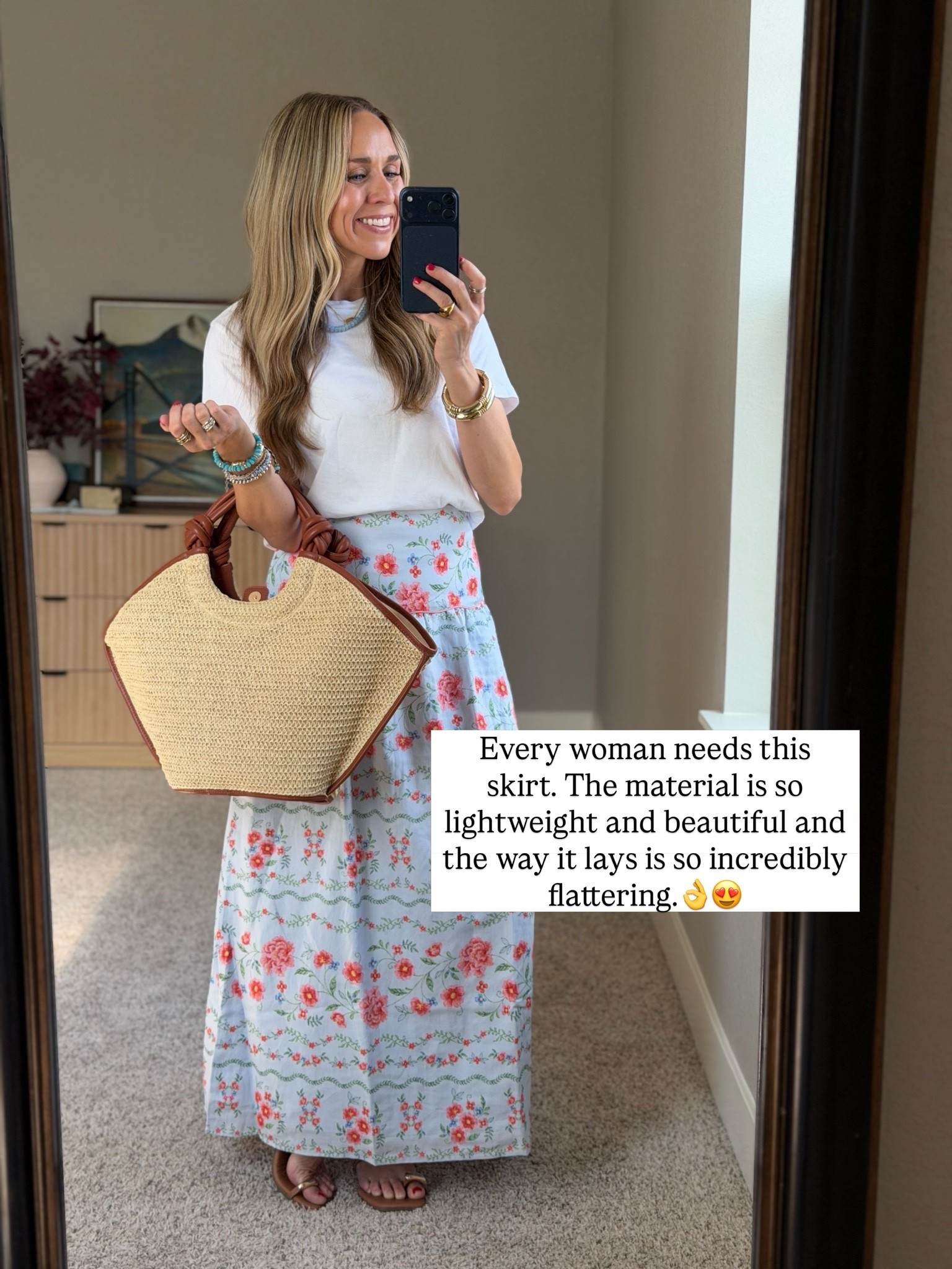 This skirt is so fun for the summer months! 

I am a size small top and 2 or 26 bottoms!

#LTKootd #LTKgrwm #LTKmomlife