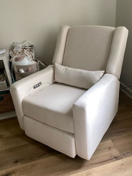 The BEST nursery chair for less than $300 - Electric recliner with USB port 

#LTKSaleAlert #LTKFamily #LTKBaby