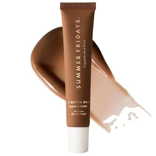 Summer Fridays Lip Butter Balm - Hot Cocoa & Complimentary Entel Pomegranate Sheet Masque with Collagen | Amazon (US)