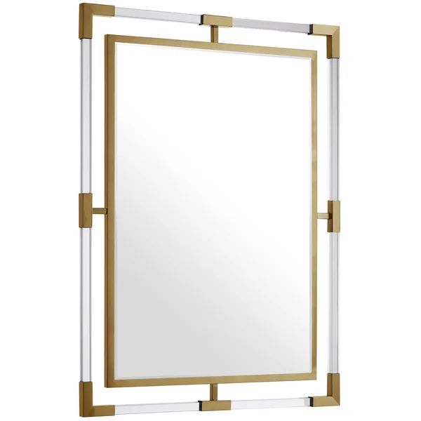 Ingimar Wood Concave Wall Mirror | Wayfair North America