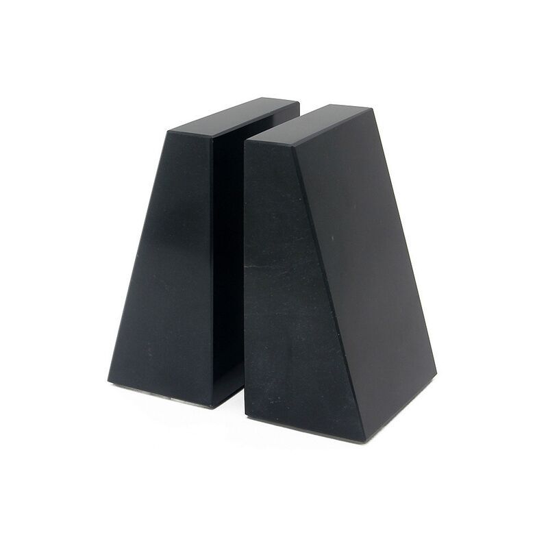 6" Cutler Bookends, Jet Black | One Kings Lane